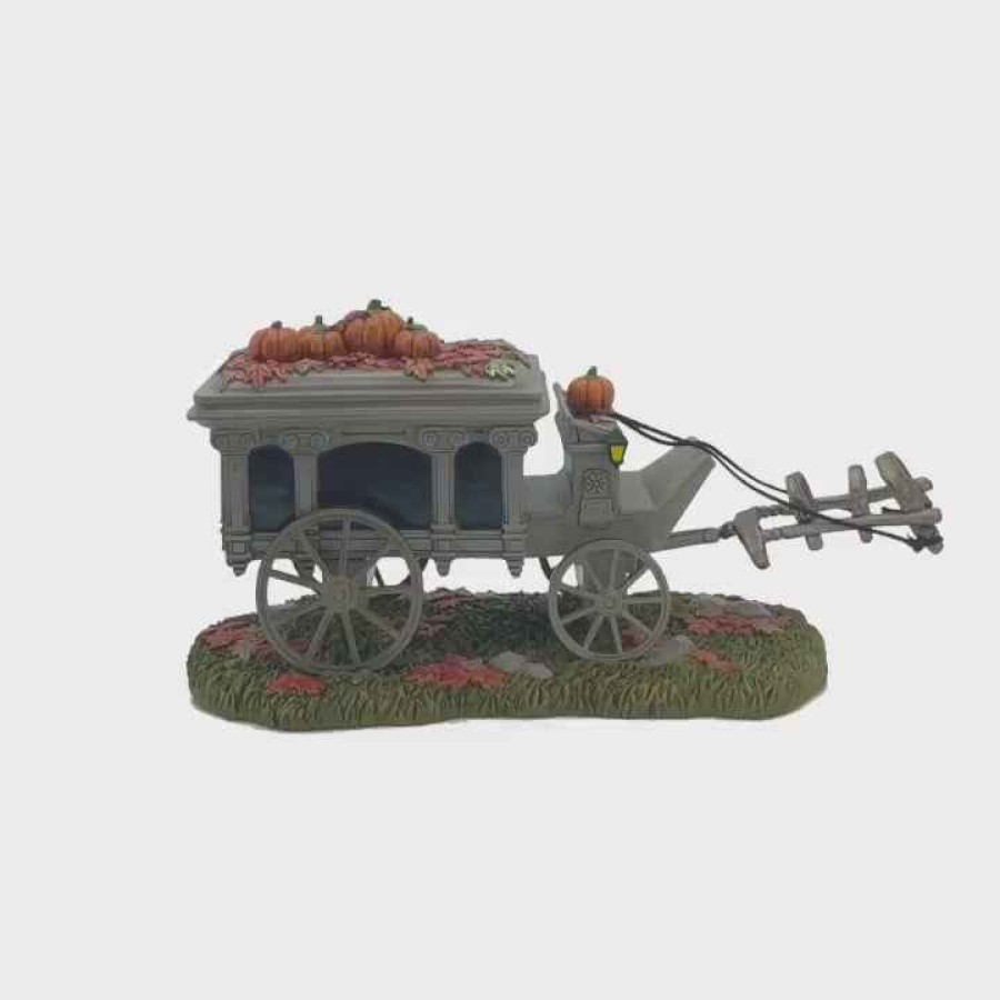 Department 56 Department 56  | Department 56 Disney Snow Village Halloween Accessory: Disneyland Haunted Hearse